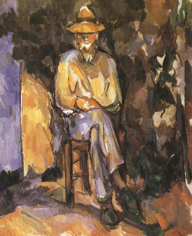 Paul Cezanne tuinman china oil painting image